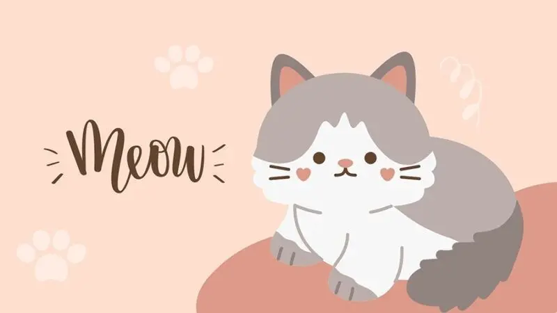 Màn hình máy tính làm đẹp với hình nền chibi dễ thương