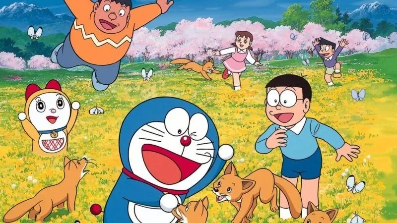 Doraemon dễ thương cho màn hình máy tính