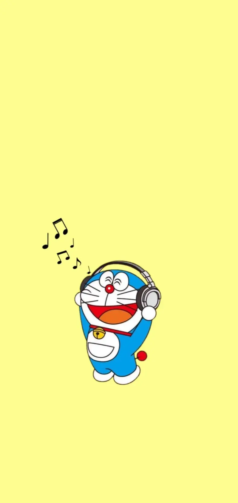 Doraemon hình nền dễ thương cho điện thoại với nụ cười tỏa sáng của Doraemon