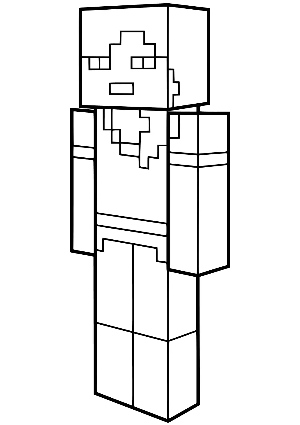 Coloring Minecraft - Interesting activities to help children explore the world of Pixel.