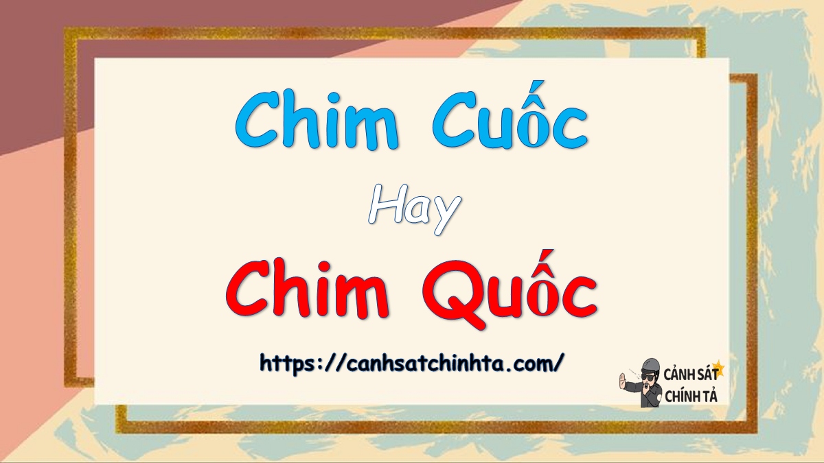 Chim cuốc hay Chim quốc