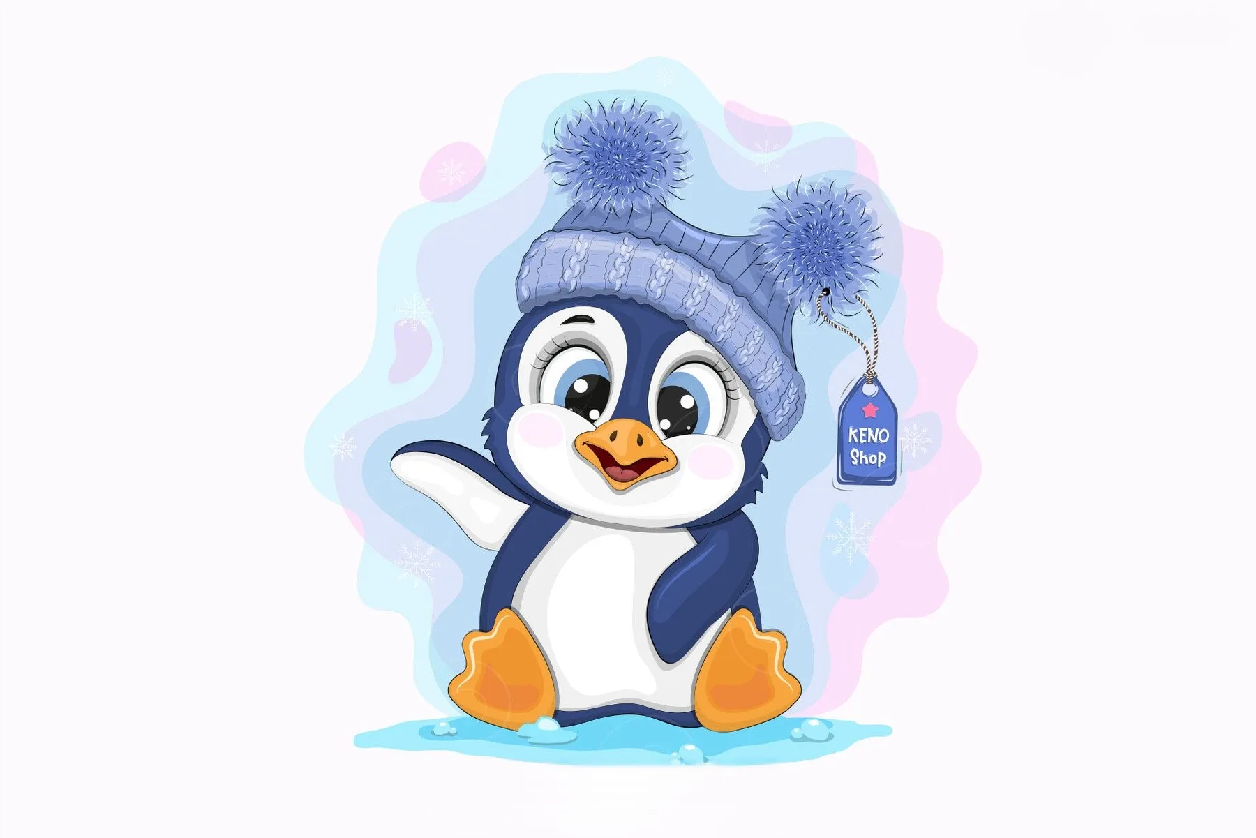 Làm nổi bật phong cách hài hước với Avatar Penguin dễ thương.