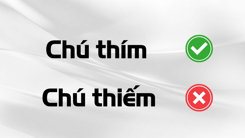 Chú thím hay chú thiếm