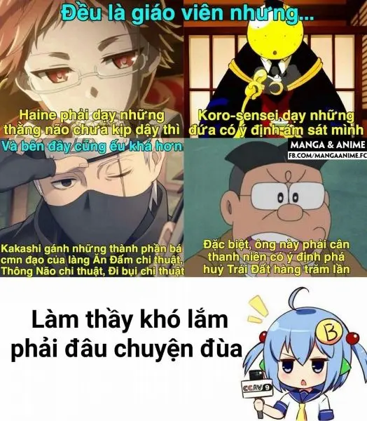 Hình ảnh anime là siêu hài hước, khiến bạn không thể ngừng cười!