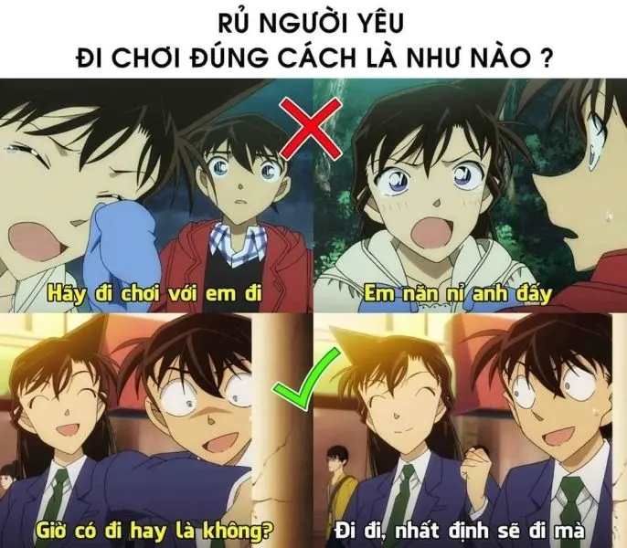 Cười thoải mái với những bức ảnh anime hài hước sáng tạo.