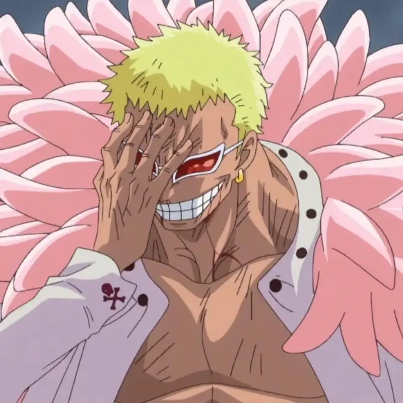 Tiếng cười điển hình của Donquixote Doflamingo cười