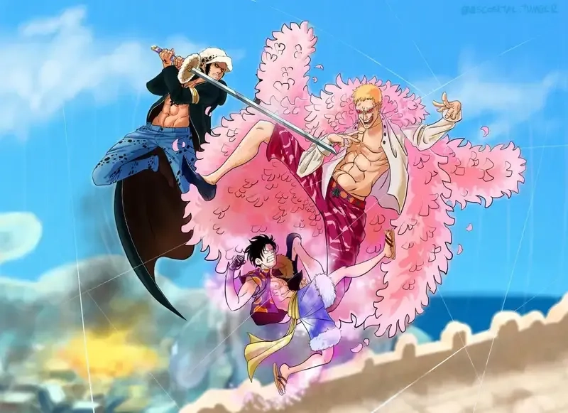 Tripulacion de Donquixote Doflamingo