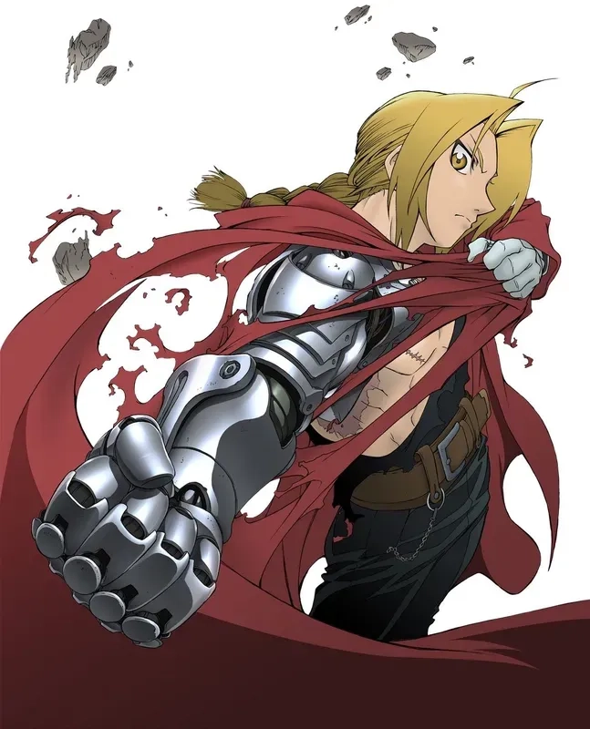 Cánh tay cơ học của Automail Edward Elric rất ấn tượng