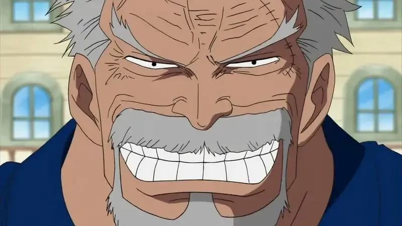 Garp D Monkey Hero Navy và ông nội của Luffy