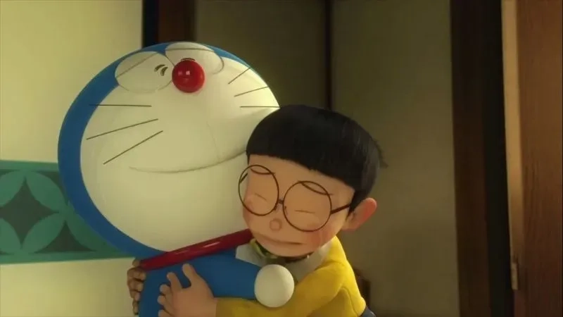 Hình ảnh Doremon và Nobita dễ thương mọi người phải yêu