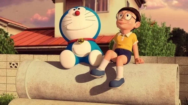 Hình ảnh Nobita dễ thương trông đáng yêu