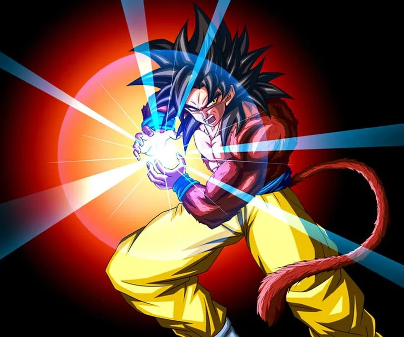 Ngưỡng mộ hình ảnh Goku 3D với hình dạng mát mẻ cho những người hâm mộ khó