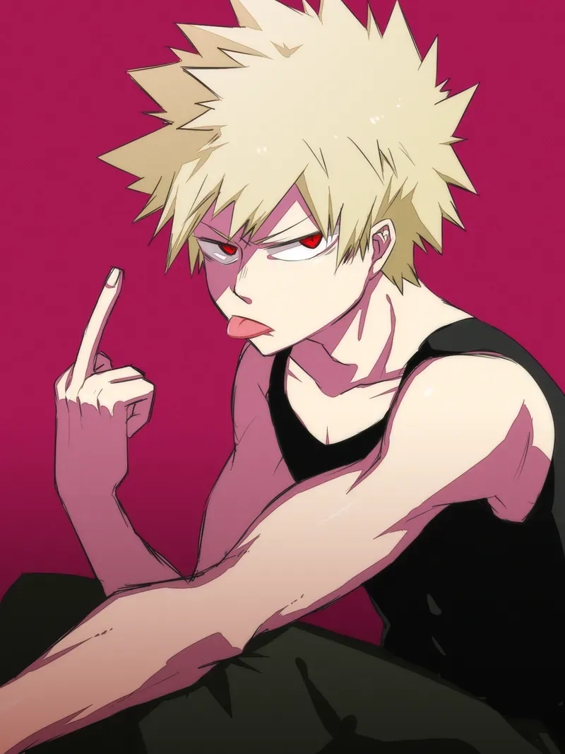 Katsuki Bakugou là một nhân vật nổi bật trong Boku No Hero Academia