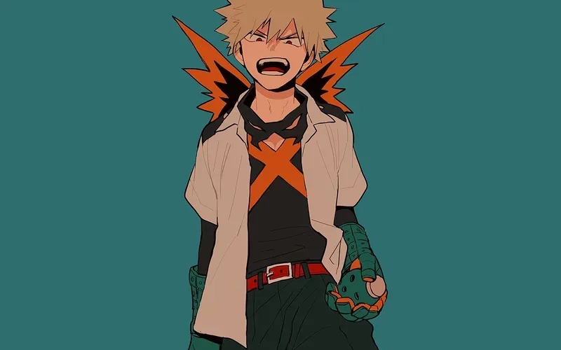 Boku No Hero Academia Katsuki Bakugo Warriors không ngại thách thức