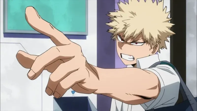 Katsuki Bakugo nền tảng truyền cảm hứng của nhân vật