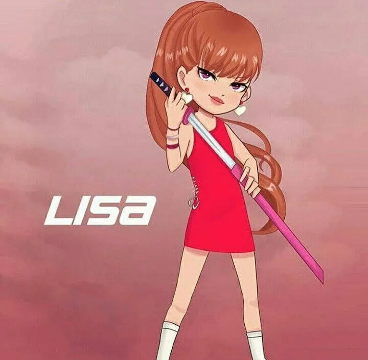 Ảnh đẹp Lisa Chibi, phù hợp cho tất cả chớp mắt.