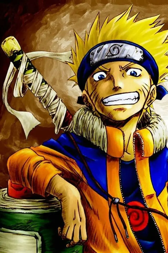 Khám phá hình nền Naruto đầy màu sắc cho màn hình điện thoại