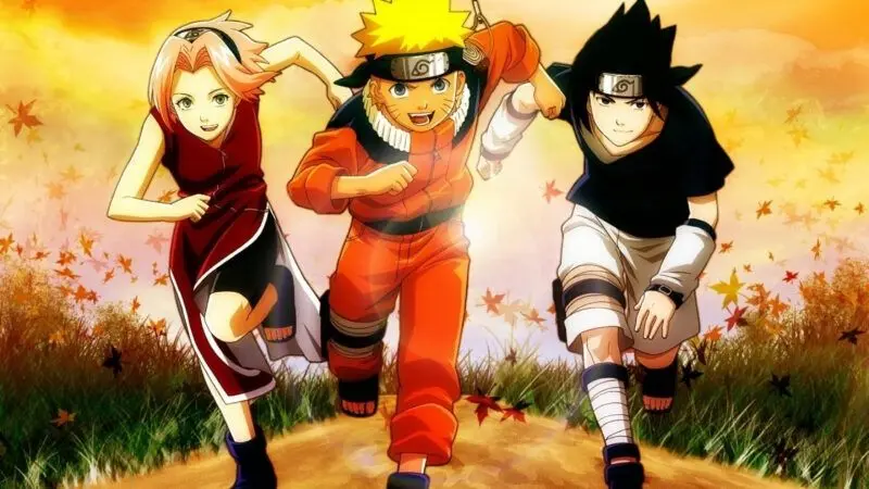 Máy tính trang trí với hình nền Naruto cực kỳ sống động