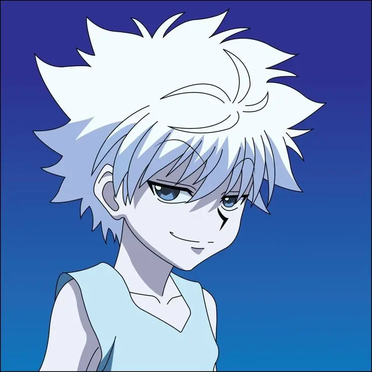 Avatar Killua tế nhị, biểu tượng của sự thanh lịch và sức mạnh.