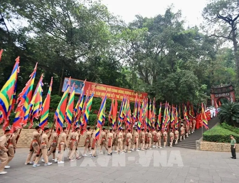 Hình ảnh đặc biệt tại Lễ hội Temple Hung King năm nay