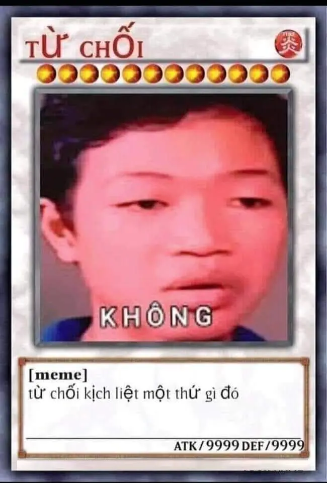 Meme từ chối 