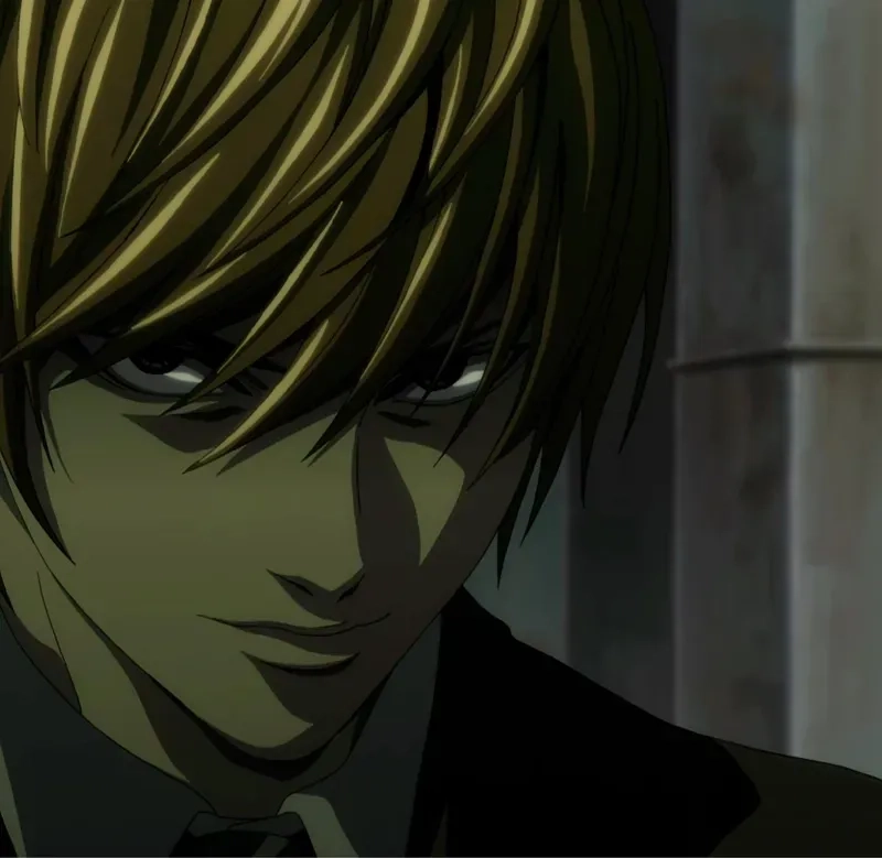 Biểu tượng thời trang kiểu tóc Yagami Light In Death Note