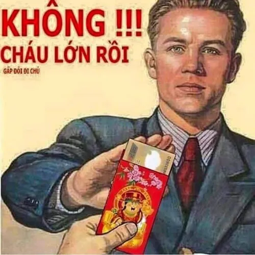 Meme từ chối lan truyền nhanh chóng