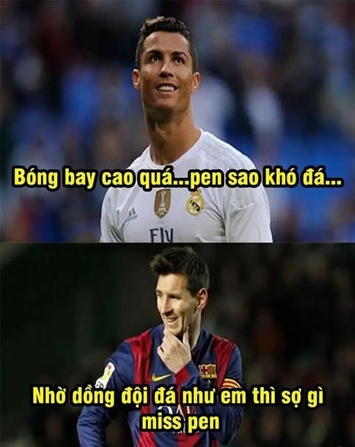 Messi meme thật hài hước và thú vị