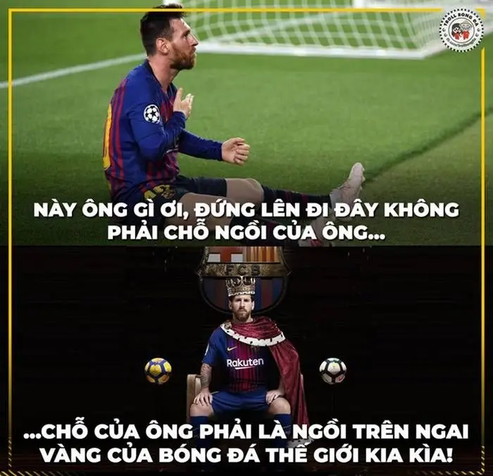 Messi meme cho những khoảnh khắc khó quên