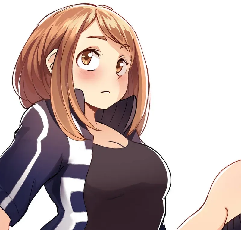 MHA uraraka ochako là một nữ anh hùng với giấc mơ giúp đỡ mọi người