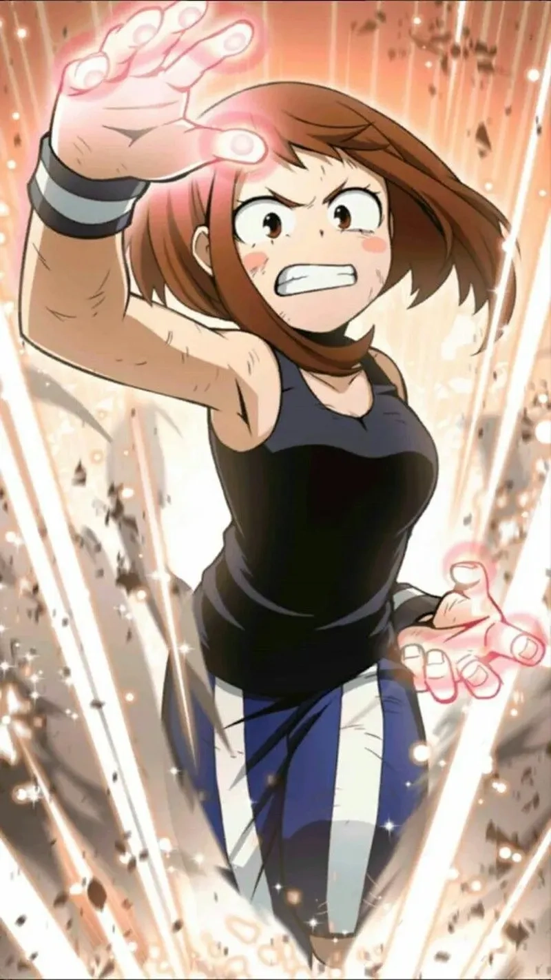 Ochaco Uraraka và Katsuki Bakugou có một trận chiến ly kỳ tại Lễ hội thể thao UA