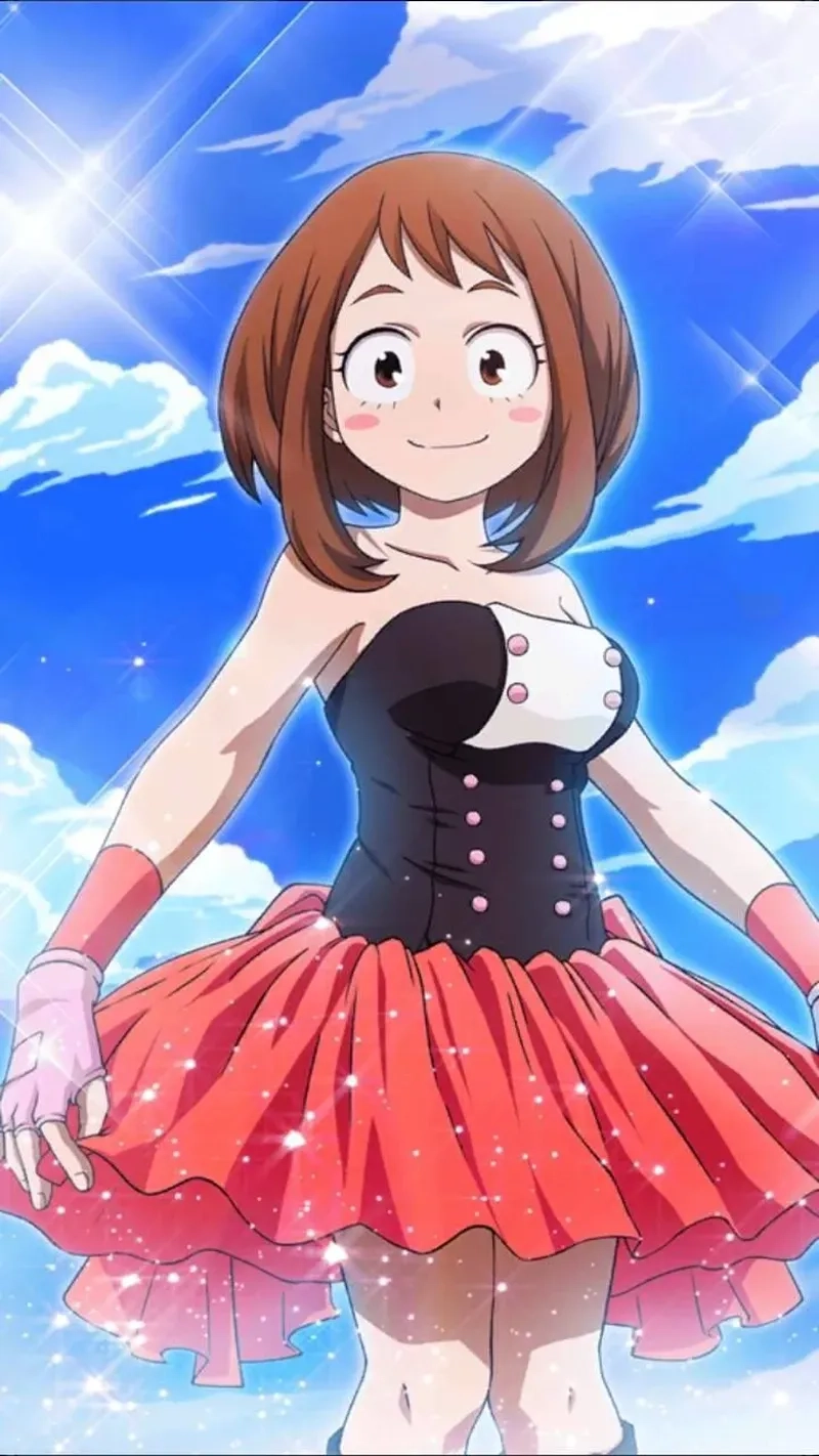 Ochaco uraraka bạn trai không được xác nhận nhưng người hâm mộ yêu Izuku