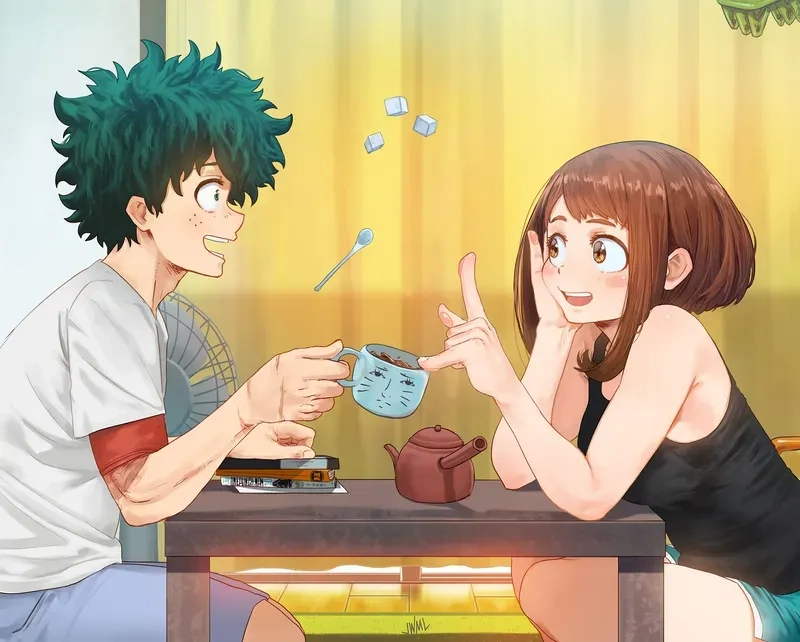 Ochaco Uraraka kết thúc với người hâm mộ mong cô đến với Izuku Midoriya