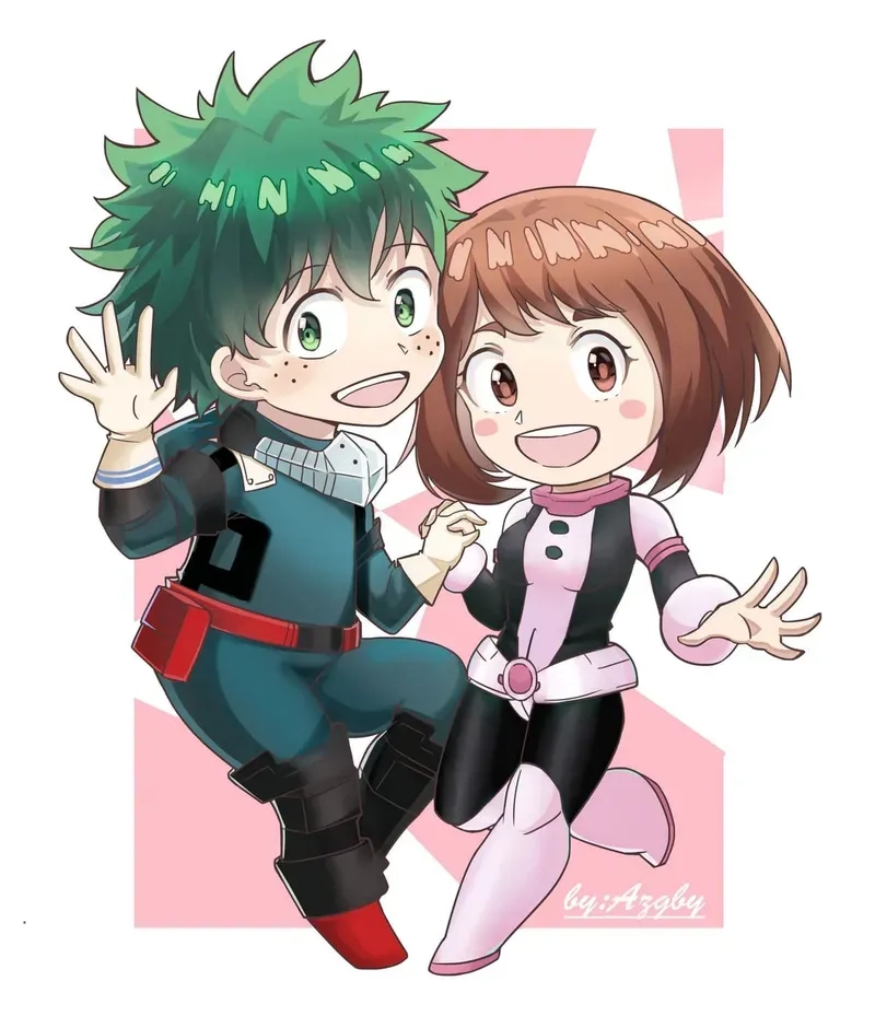 Ochaco uraraka tóc dài hình tóc dài khiến người hâm mộ phấn khích