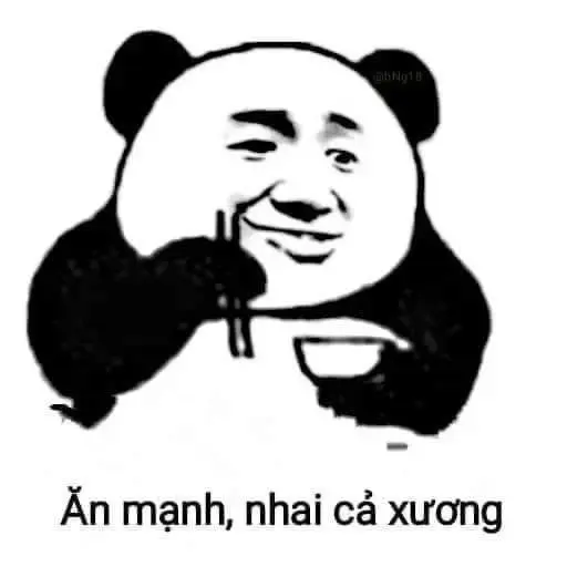 Gấu trúc meme cười nhạo