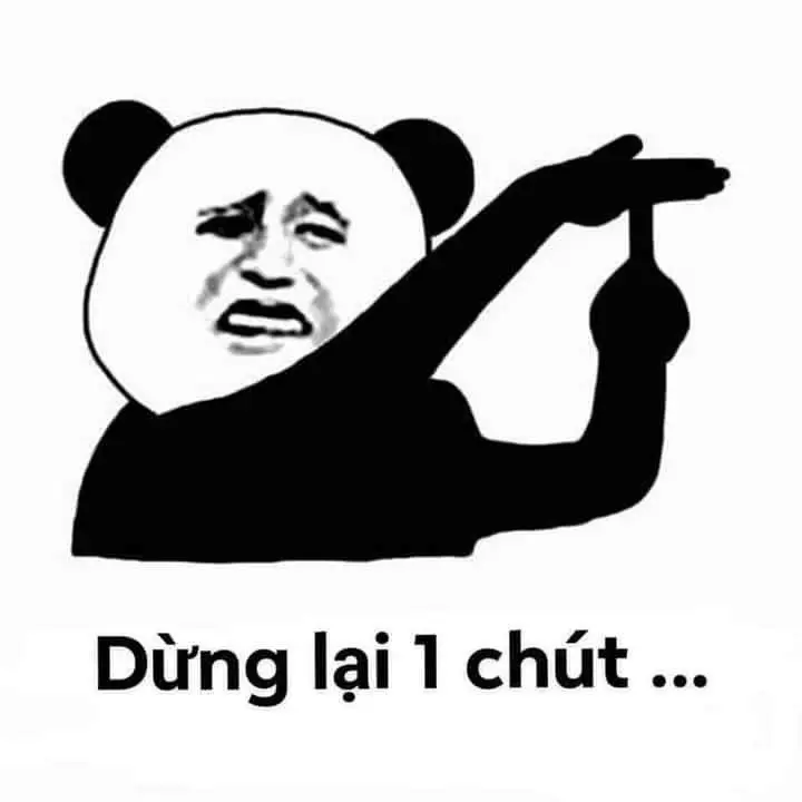 Đầu ra meme panda