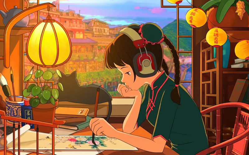 Avatar Anime Chill Lofi Sự lựa chọn hoàn hảo cho những người yêu thích nghệ thuật