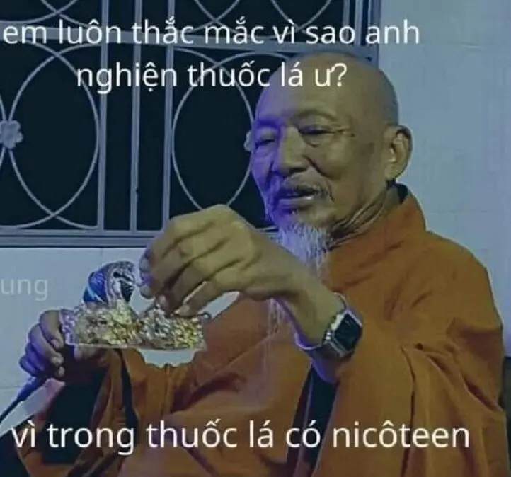 Ông nội của biểu cảm hài hước độc đáo