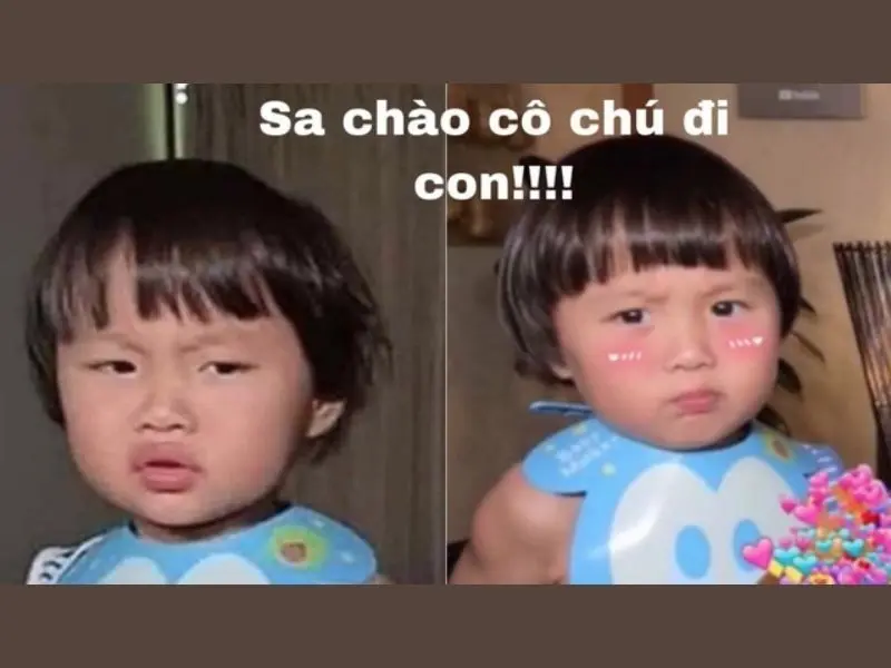 Meme hài hước là sự kết hợp của tình huống bất ngờ và ngớ ngẩn