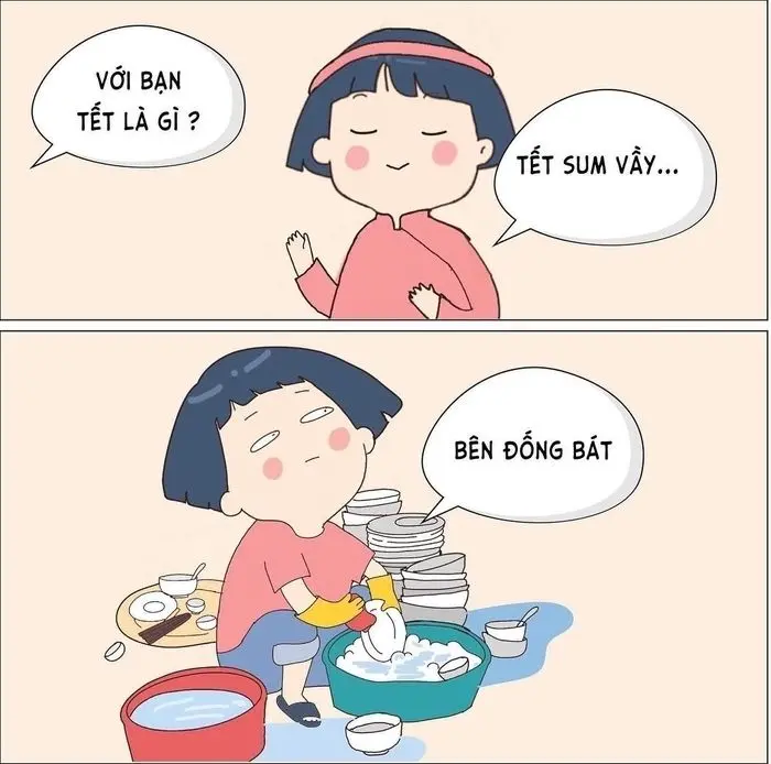 Meme năm mới cho TET thú vị hơn