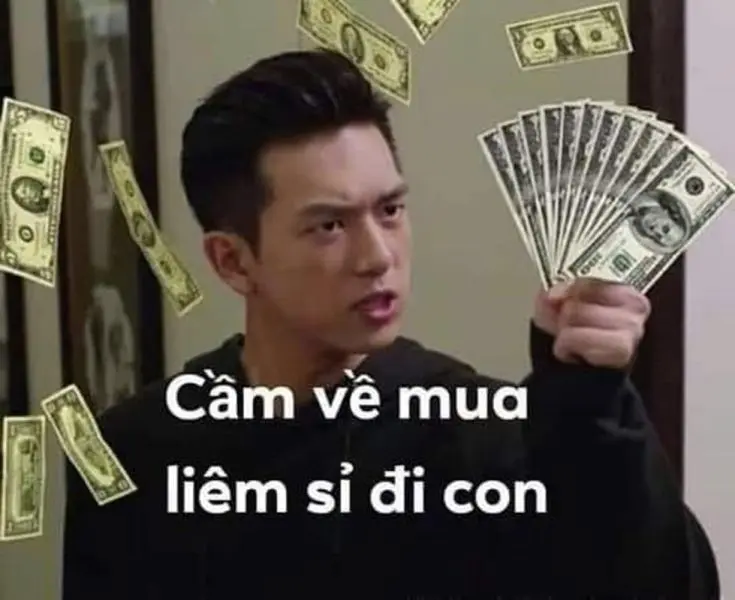 Tiền meme lan truyền sự hài hước