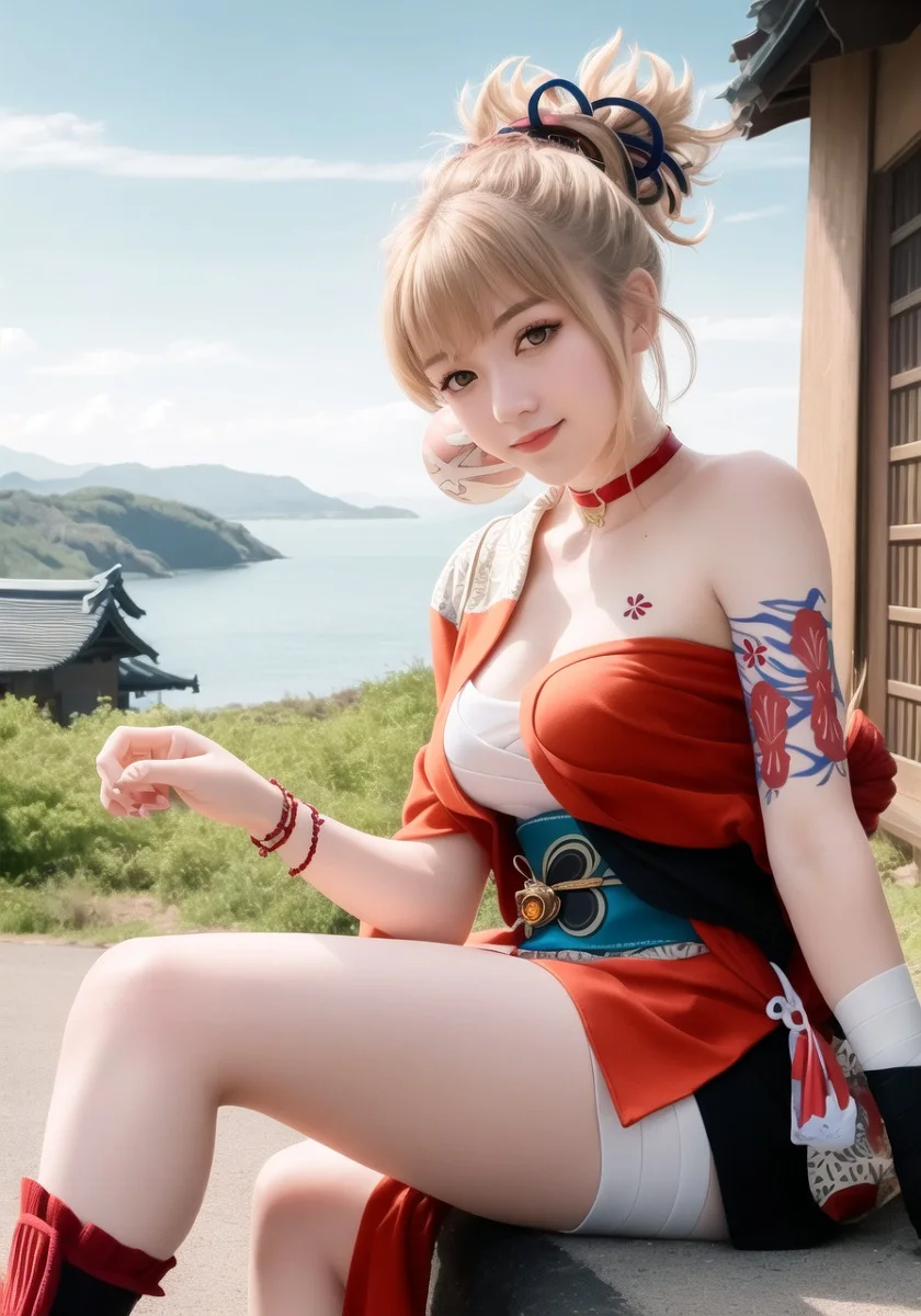 Khám phá vẻ đẹp tinh tế trong bức ảnh của một cô gái cosplay hầu gái.