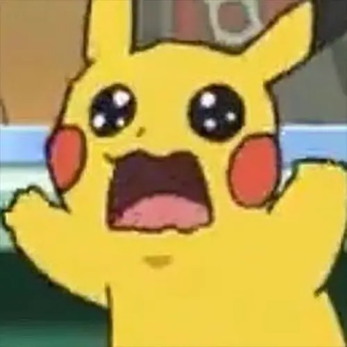 Pikachu meme thật buồn cười