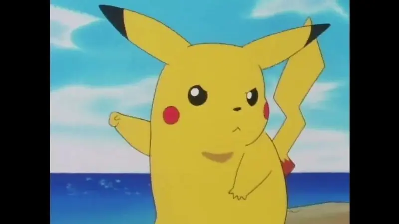 Pikachu meme quyết tâm là hài hước