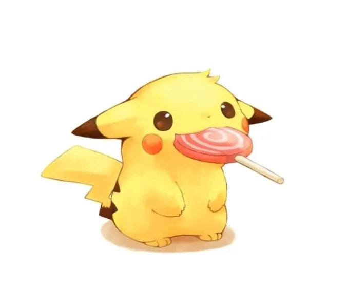 Pikachu hút siu dễ thương và vui tính