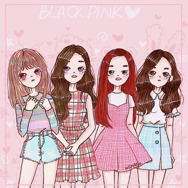 Avatar Blackpink Chibi, sự lựa chọn hài hước cho chớp mắt