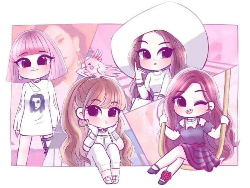 Avatar Blackpink Chibi, sự lựa chọn hoàn hảo để thể hiện phong cách dễ thương