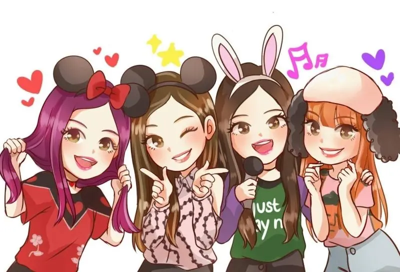 Hình nền Blackpink Chibi, các điểm nhấn dành riêng cho những người yêu thích nghệ thuật