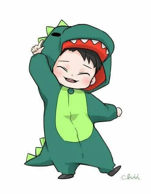 Ảnh chibi avatar hình nền khủng long cute ff, biểu tượng của sự trẻ trung và năng động