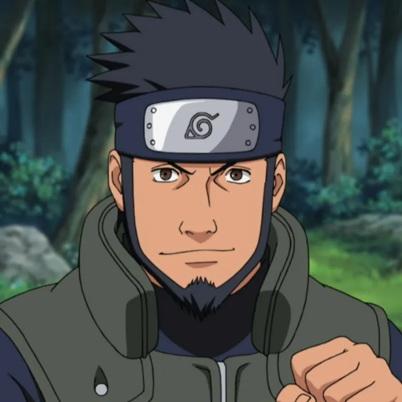 Kinh nghiệm hình ảnh Asuma Sarutobi từ các trận chiến tính toán